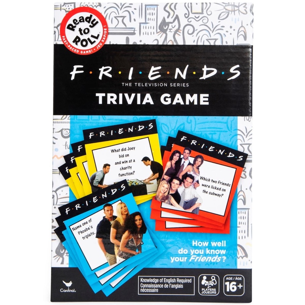 Friends Trivia Game - Colorful Edition